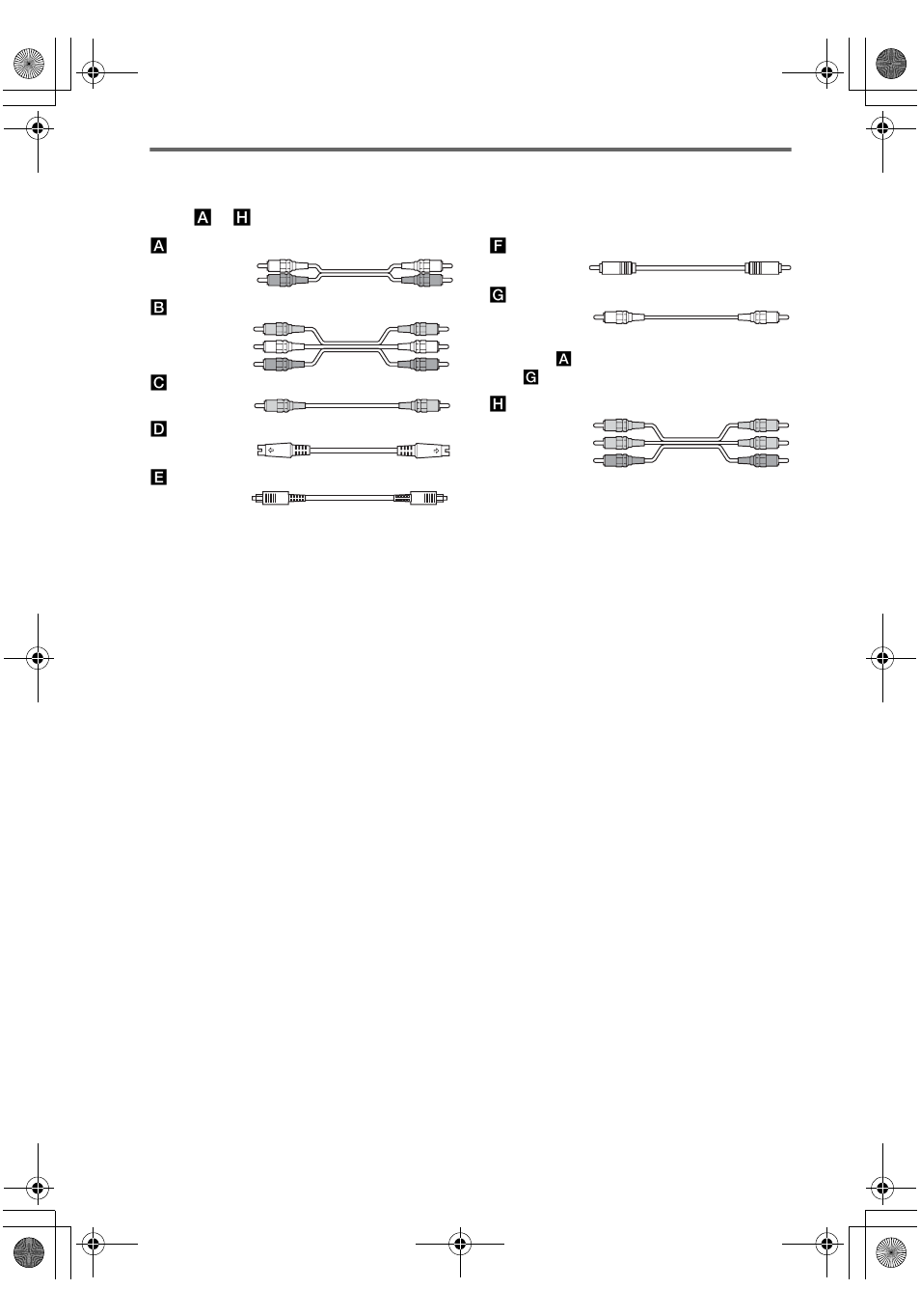 Required cords | Sony STR-DE898 User Manual | Page 6 / 64