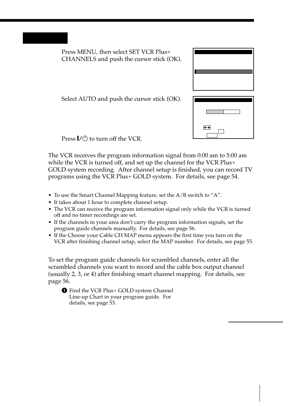 Hookup 6: the vcr plus+ gold system channel setup | Sony SLV-M91HF User Manual | Page 33 / 68