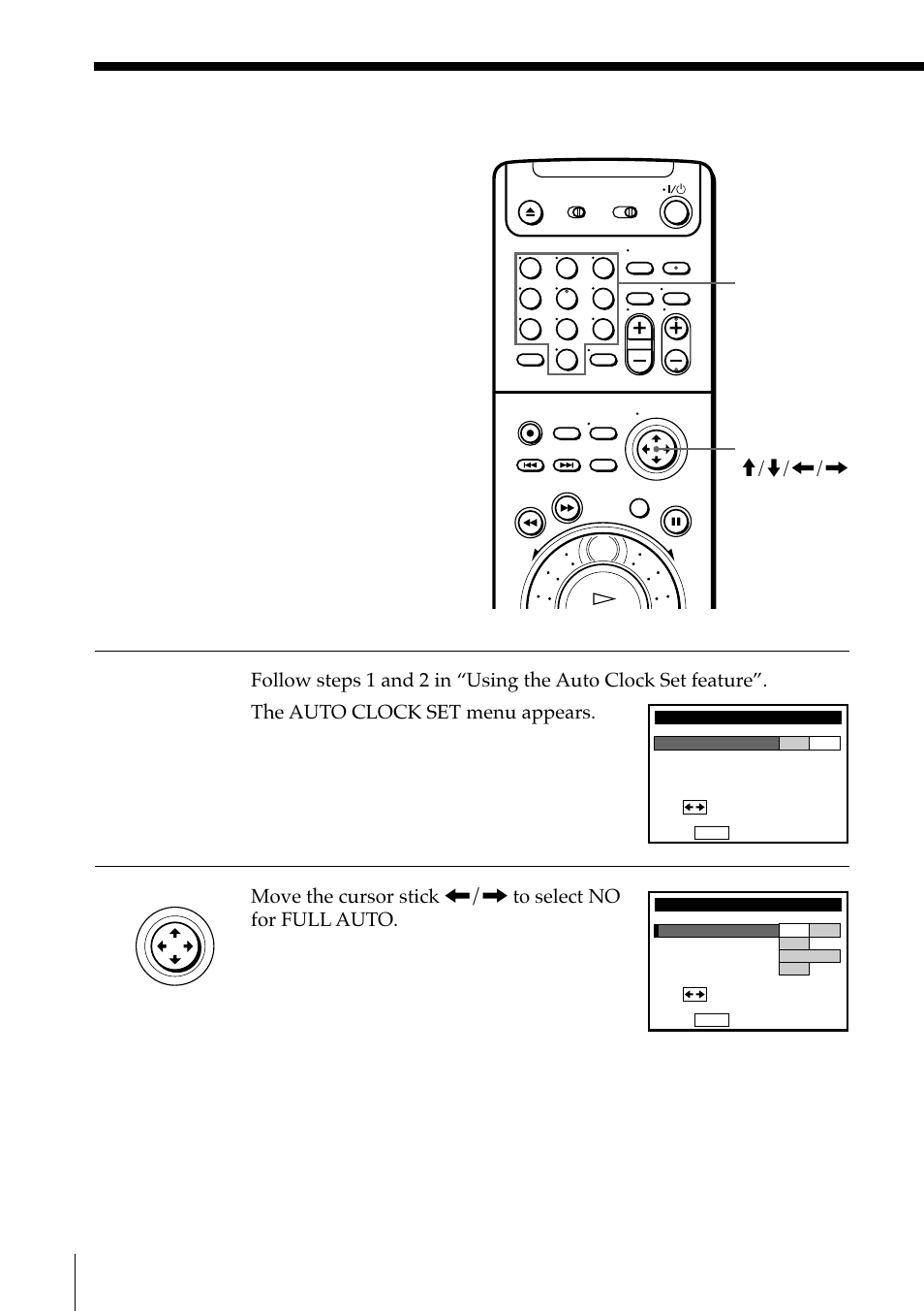 If the clock is not activated, 38 setting the clock (continued) | Sony SLV-M91HF User Manual | Page 38 / 68