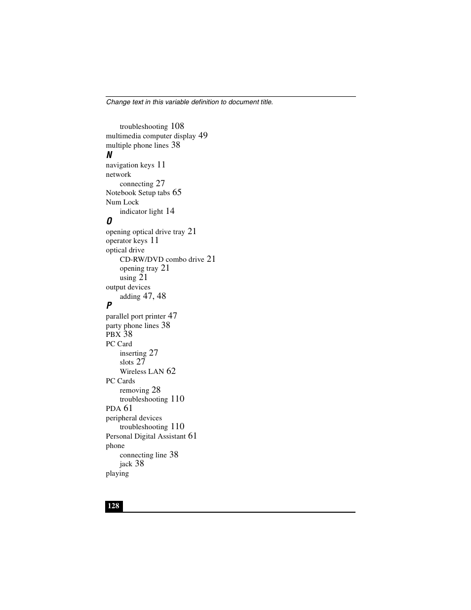Sony PCG-FX410 User Manual | Page 128 / 132