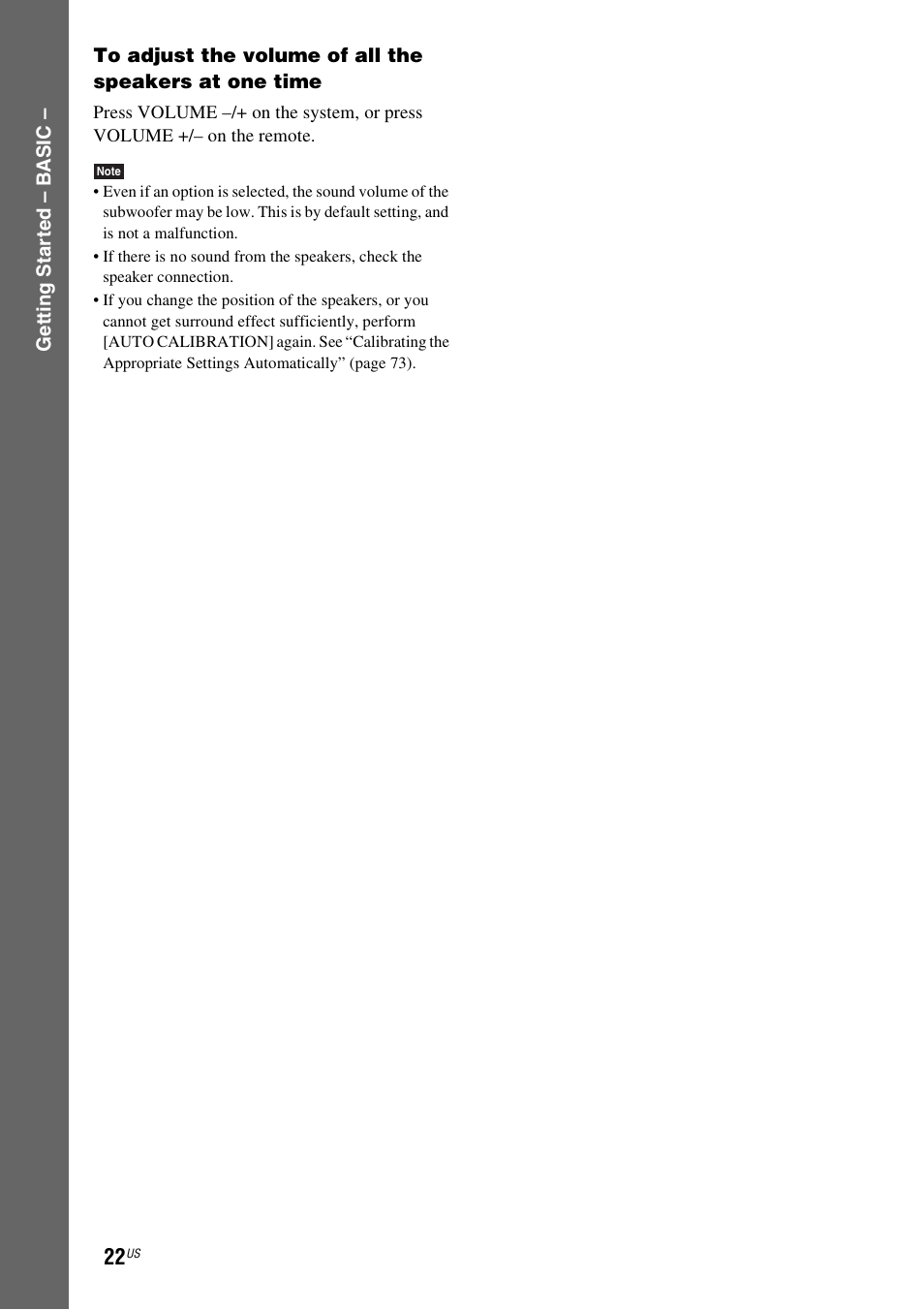 Sony DAV-X1V User Manual | Page 22 / 107