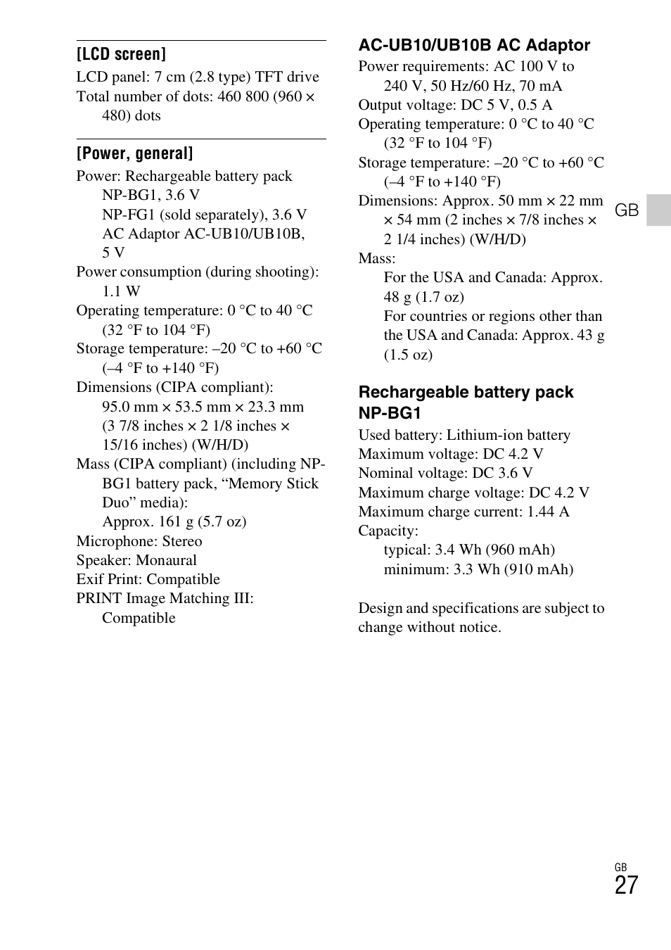 Sony DSC-WX10 User Manual | Page 27 / 56