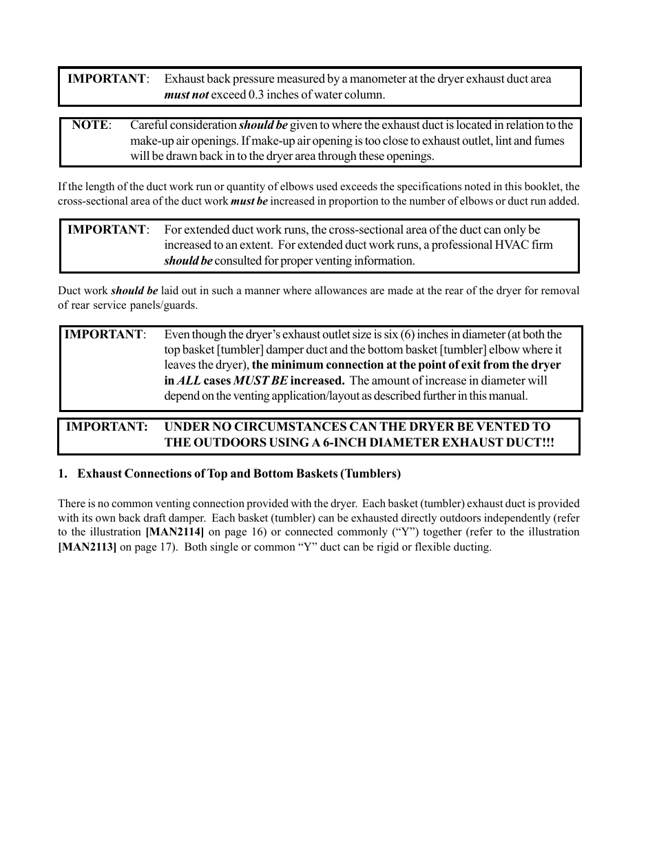 American Dryer Corp. AD-530HS User Manual | Page 16 / 56