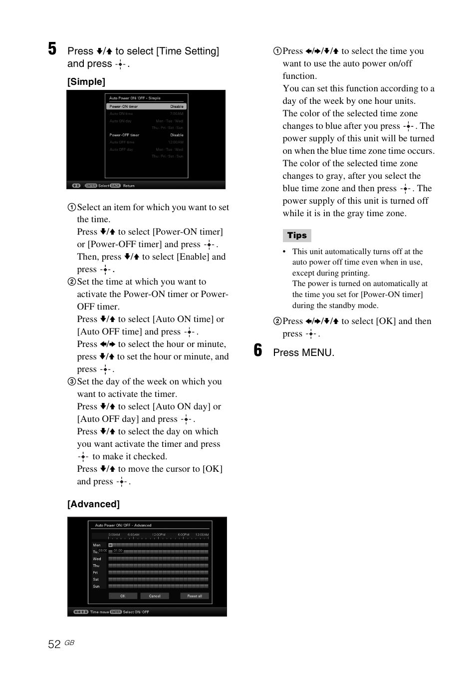 Sony DPP-F700 User Manual | Page 52 / 109