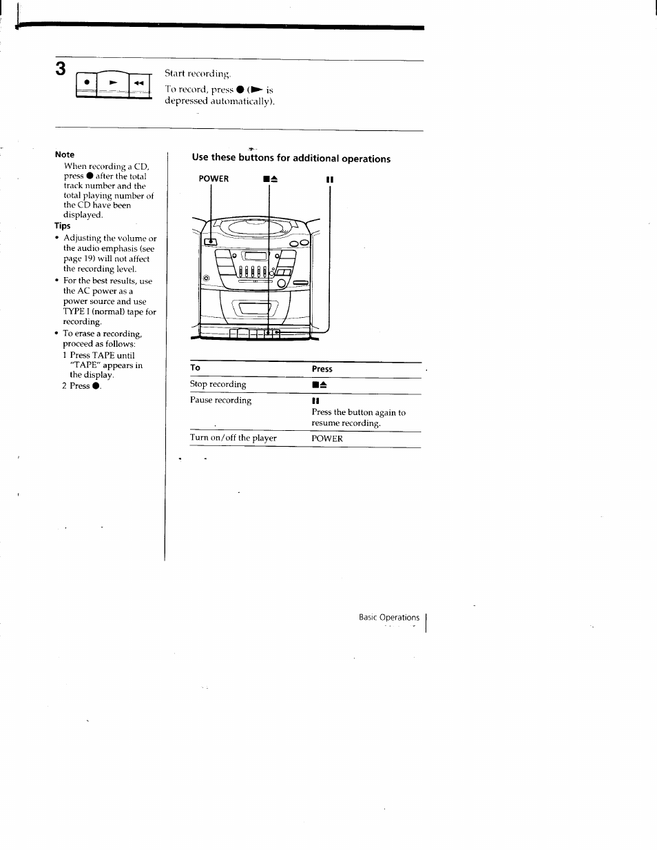 Sony CFD-Z135 User Manual | Page 11 / 26