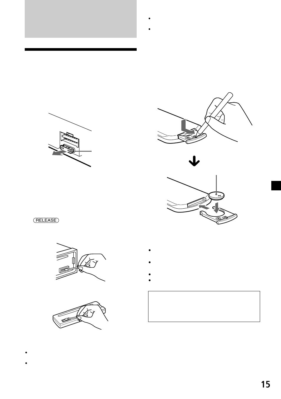 附加資訊, 15 保養 | Sony CDX-L450X User Manual | Page 51 / 56