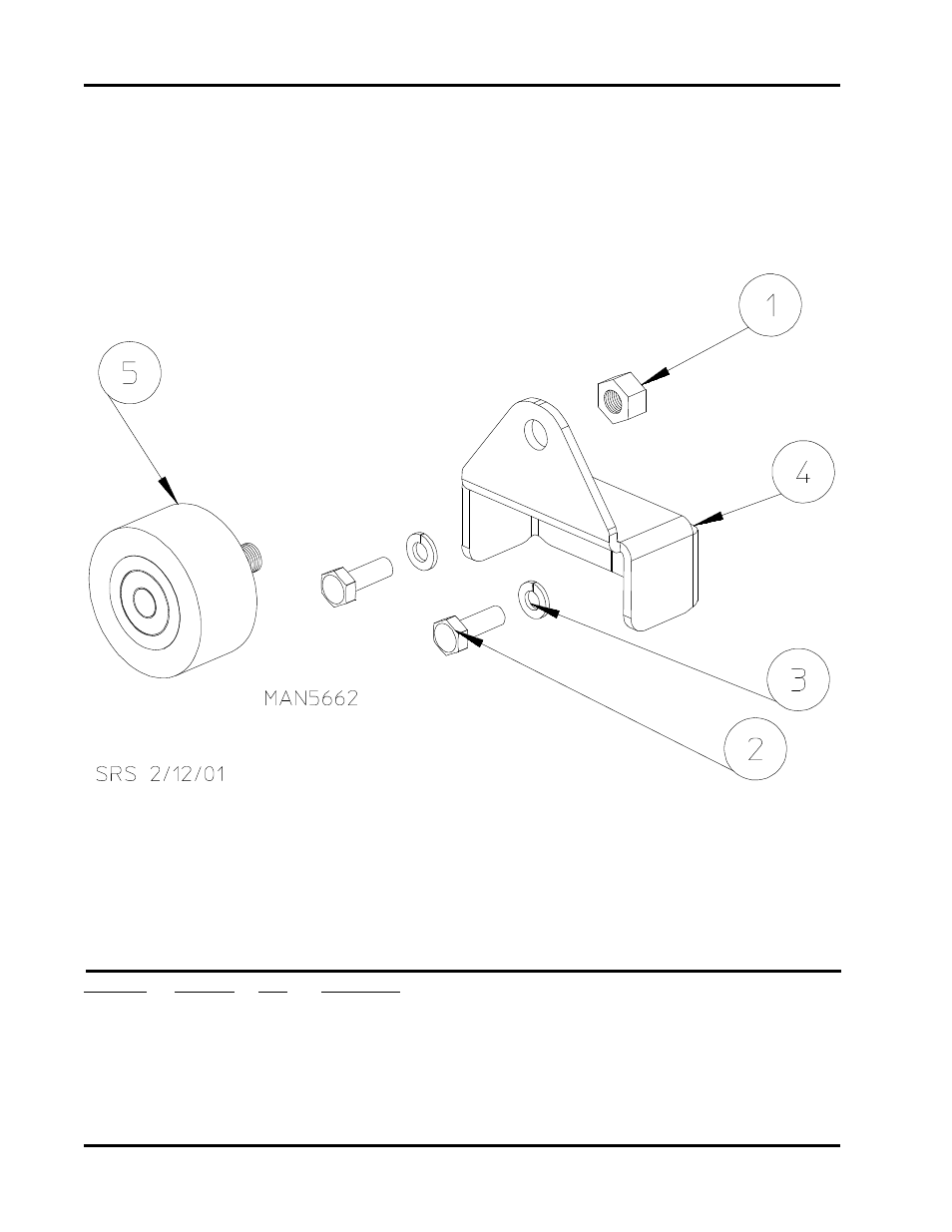 Rear thruster wheel bracket assembly, For models mfd. prior to october 17, 2000 | American Dryer Corp. AD-540 User Manual | Page 26 / 38