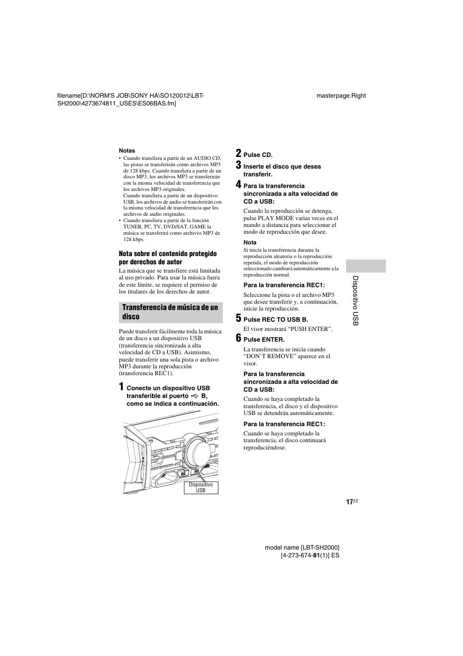 Sony LBT-SH2000 User Manual | Page 49 / 72