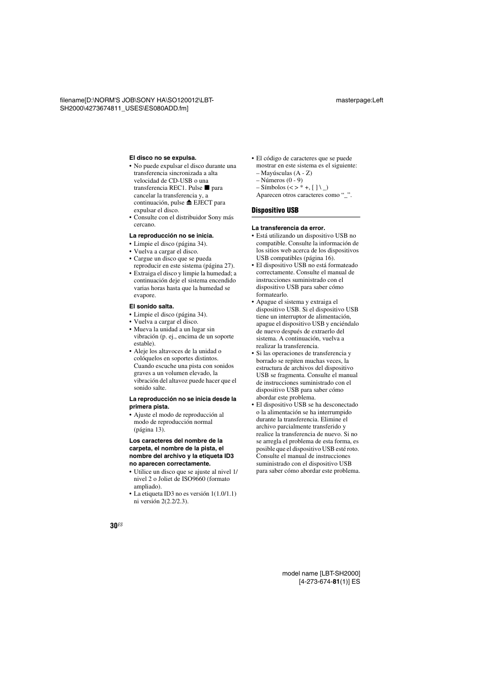 Sony LBT-SH2000 User Manual | Page 62 / 72