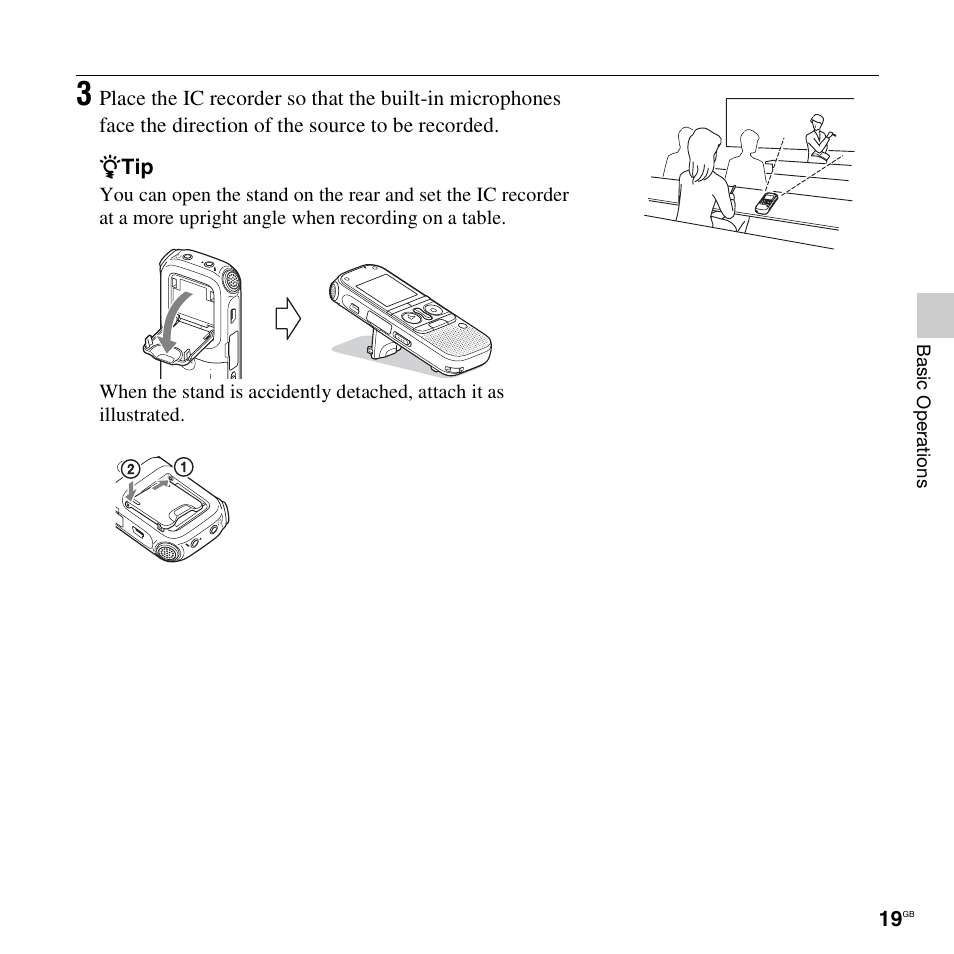 Sony ICD-AX412 User Manual | Page 19 / 131