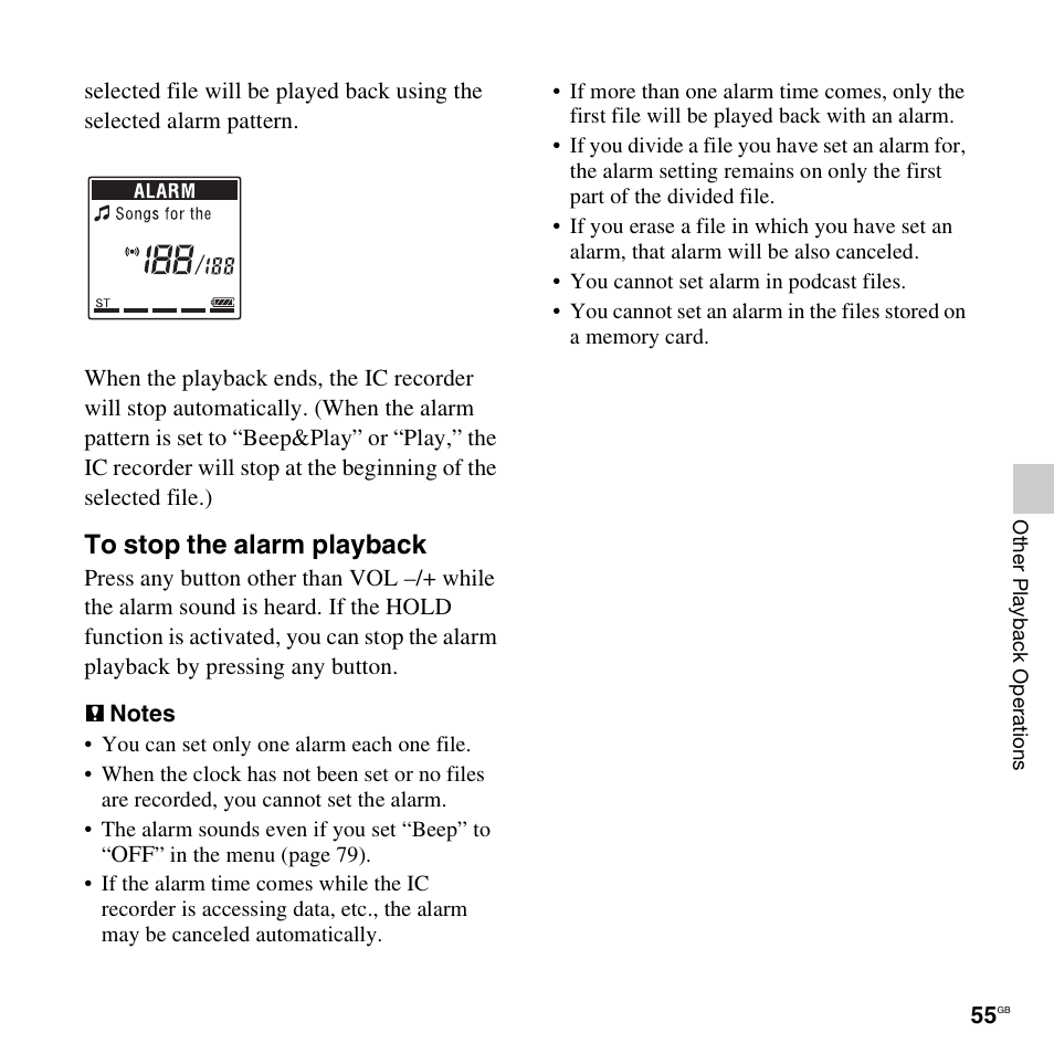 Sony ICD-AX412 User Manual | Page 55 / 131