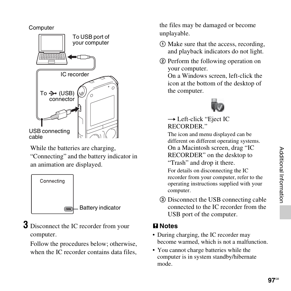 Sony ICD-AX412 User Manual | Page 97 / 131