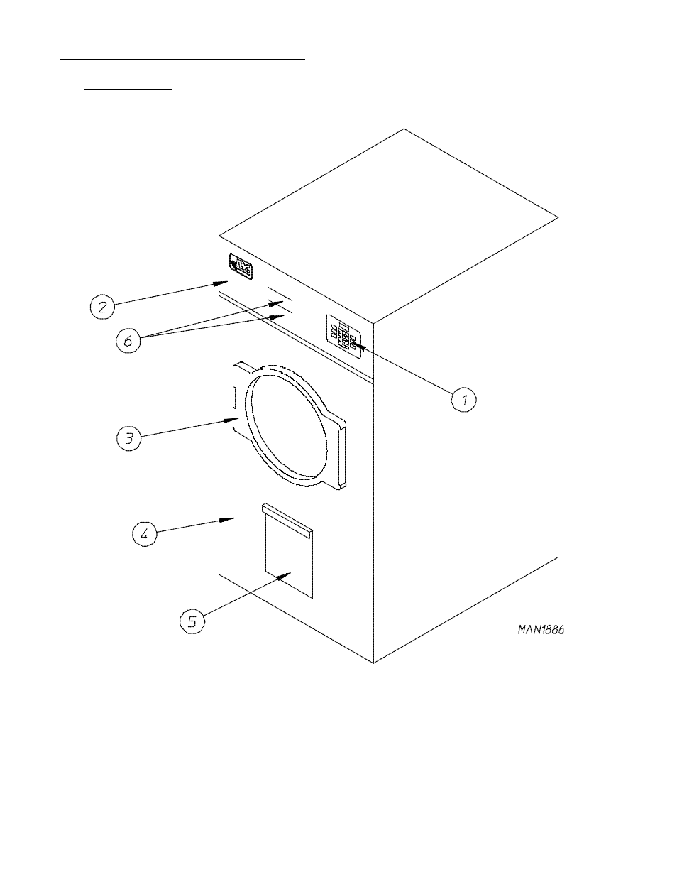 B. component identification | American Dryer Corp. AD-81 II User Manual | Page 12 / 59