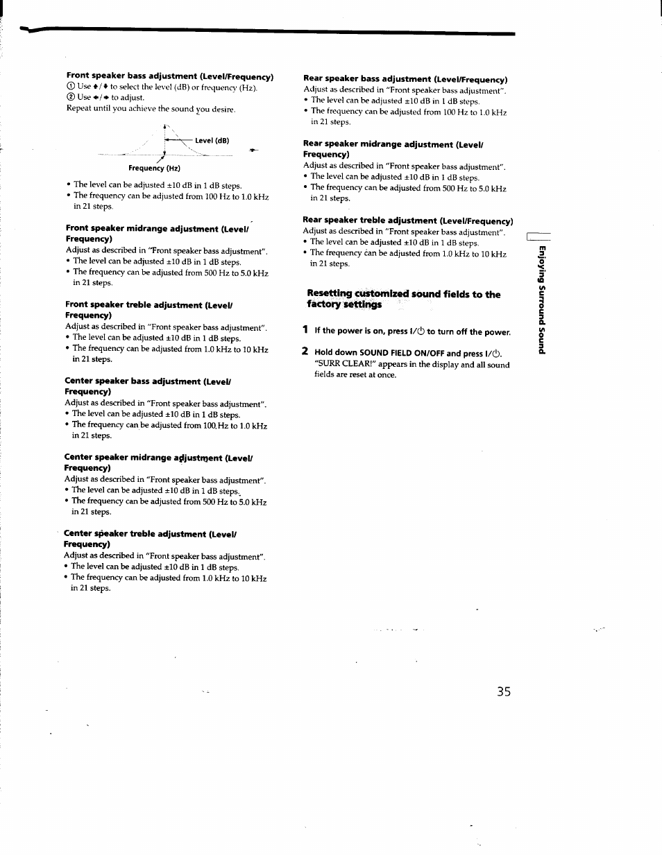 Sony STR-DA50ES User Manual | Page 35 / 51