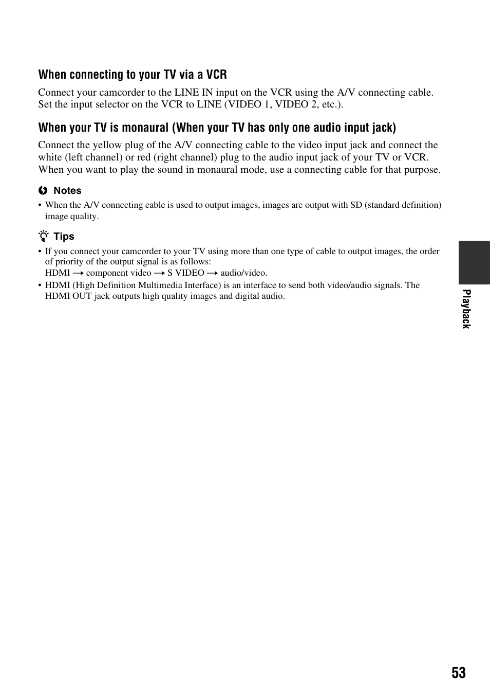 Sony HDR-SR1 User Manual | Page 53 / 139