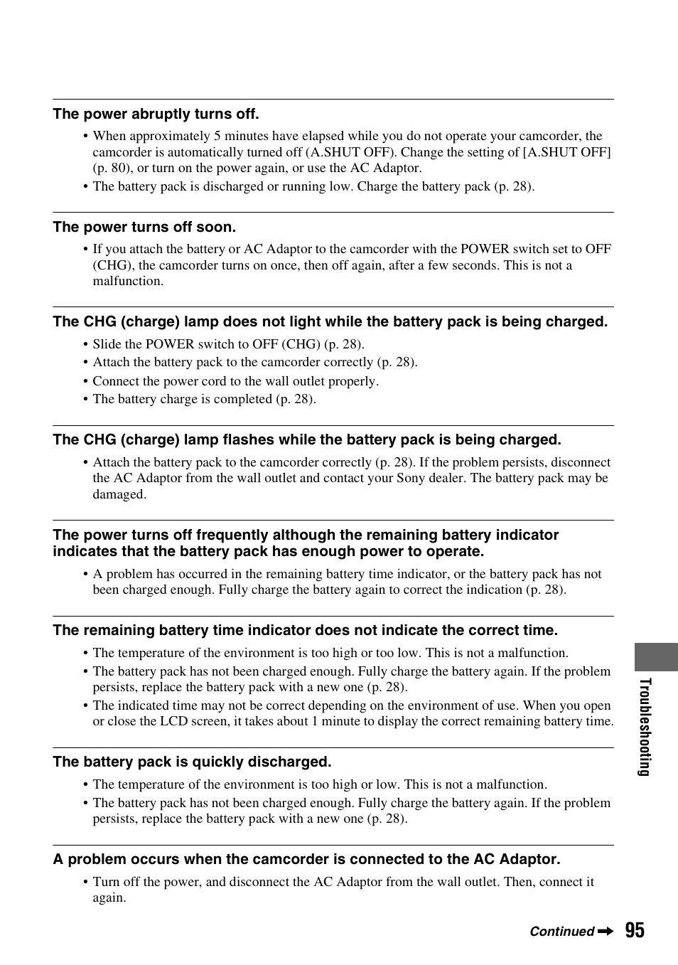 Sony HDR-SR1 User Manual | Page 95 / 139