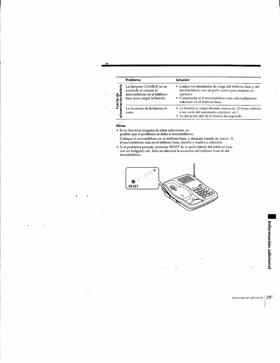 Notas | Sony SPP-SS955 User Manual | Page 58 / 61