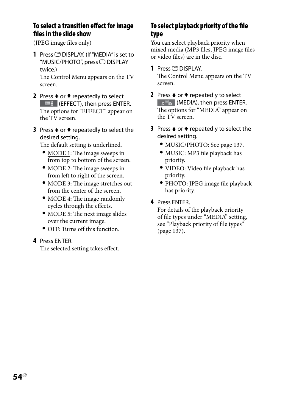 Sony LBT-LCD7Di User Manual | Page 54 / 147
