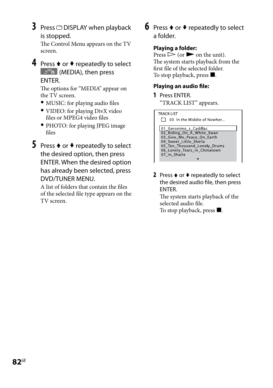 Sony LBT-LCD7Di User Manual | Page 82 / 147