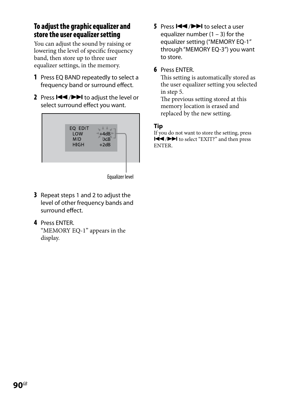 Sony LBT-LCD7Di User Manual | Page 90 / 147