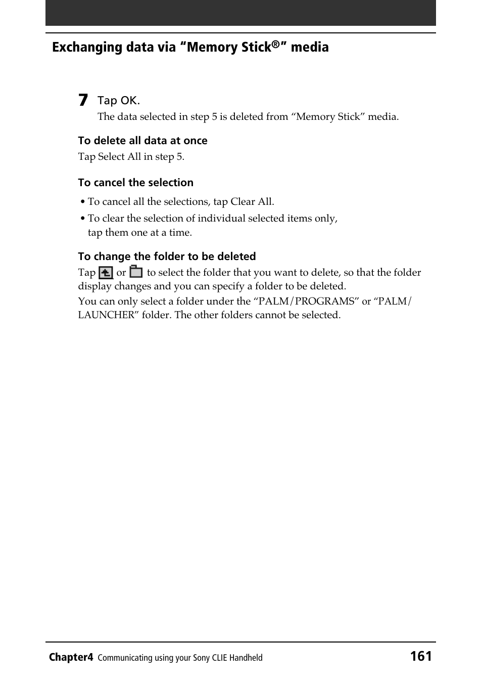 Media | Sony PEG-N610C User Manual | Page 161 / 232