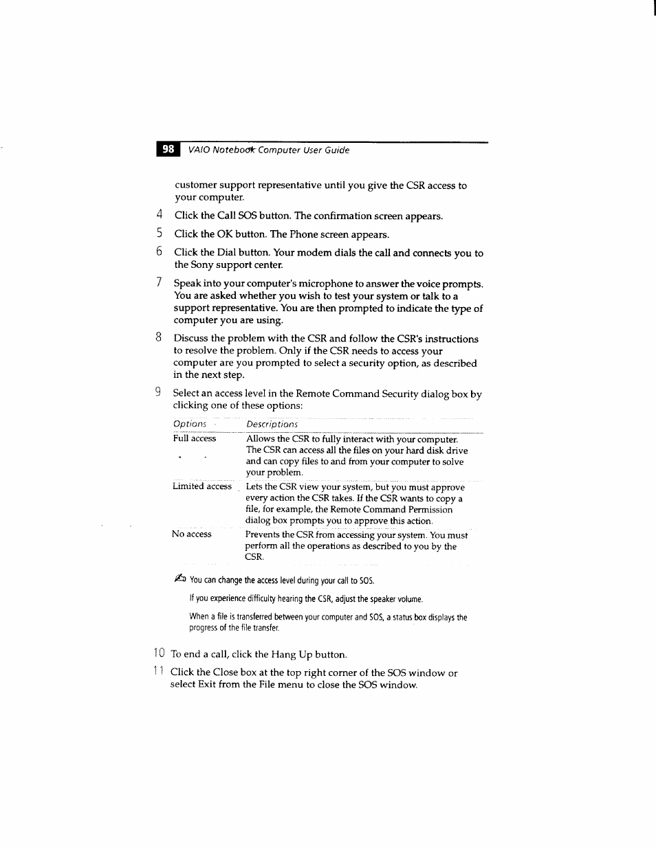 Sony PCG-812 User Manual | Page 110 / 144