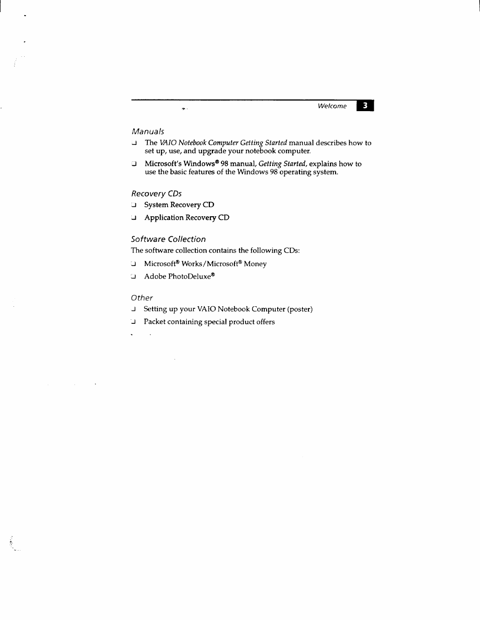 Sony PCG-812 User Manual | Page 15 / 144