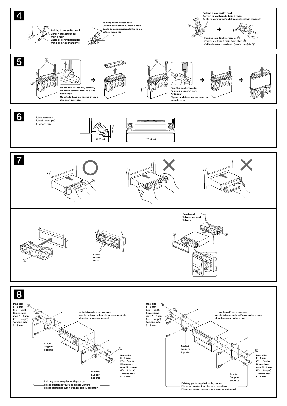 23 a, Toyota, Nissan | Sony CDX-M9905X User Manual | Page 3 / 4