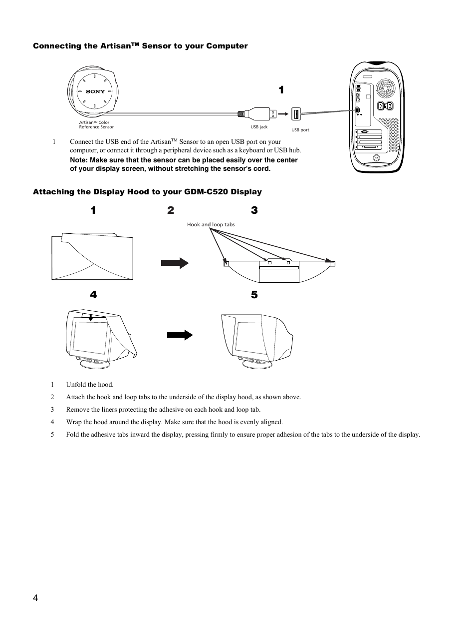 Sony GDM-C520K User Manual | Page 4 / 16