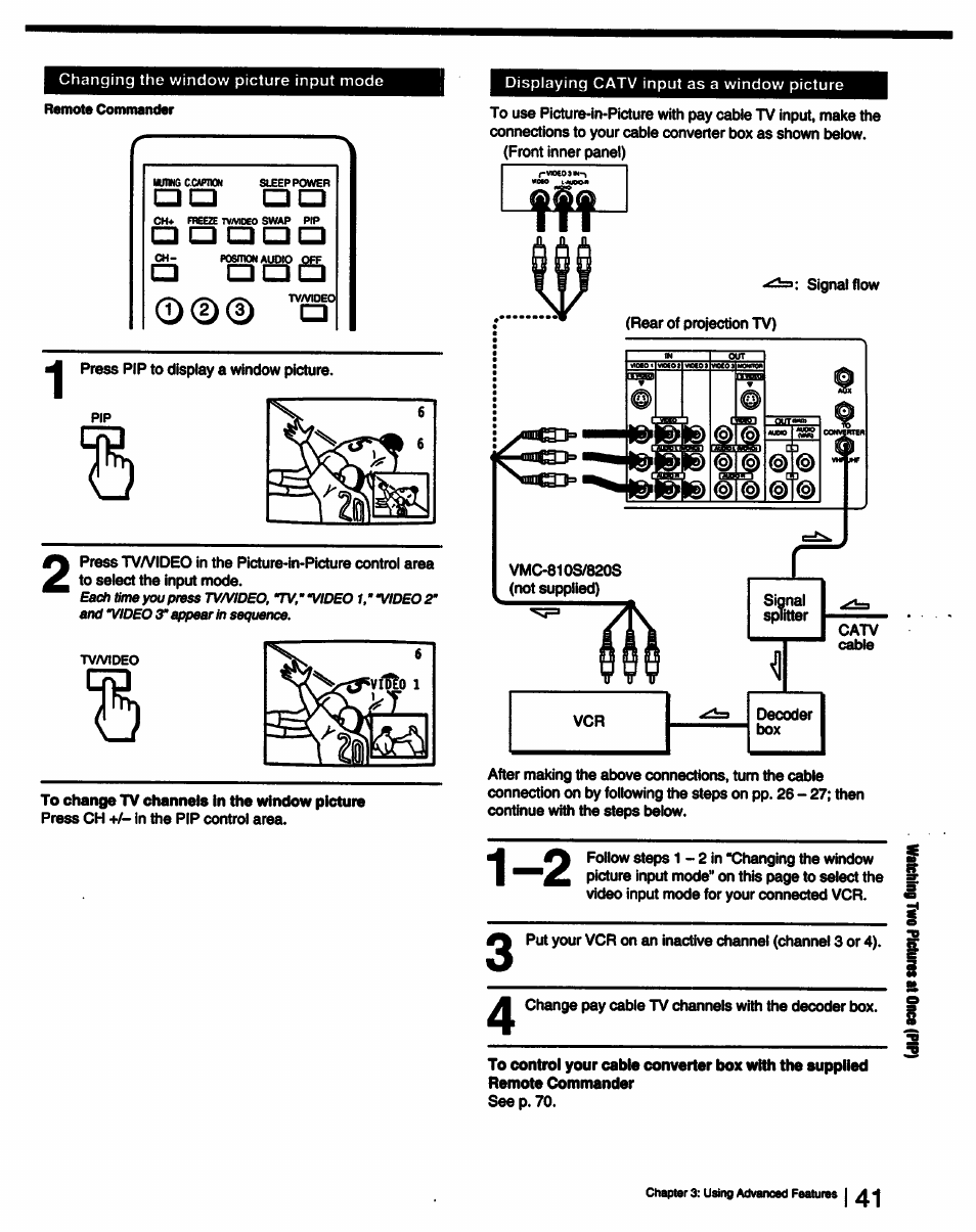 Sony KP-53V15 User Manual | Page 41 / 76