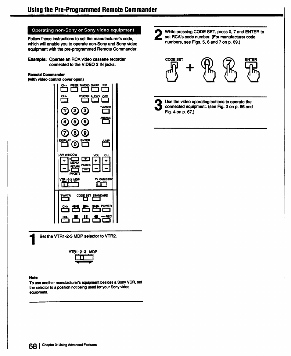 Sony KP-53V15 User Manual | Page 68 / 76