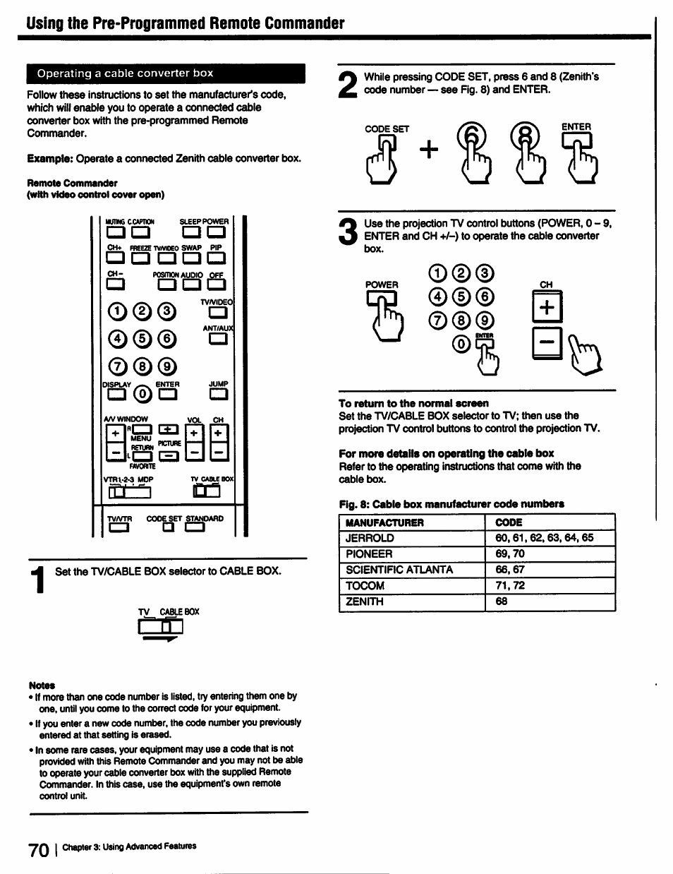 Sony KP-53V15 User Manual | Page 70 / 76