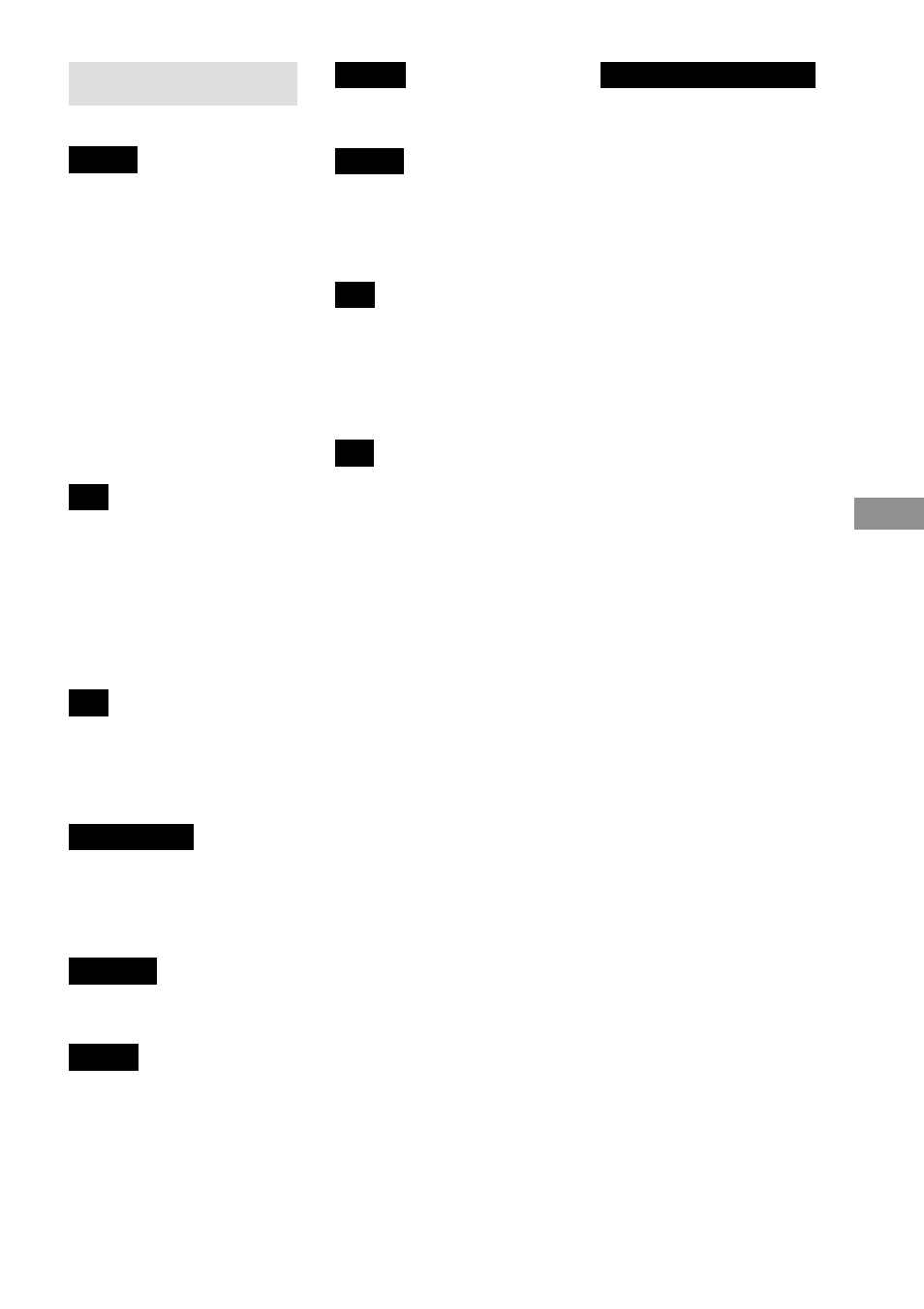 Index | Sony STR-DA1ES User Manual | Page 63 / 64