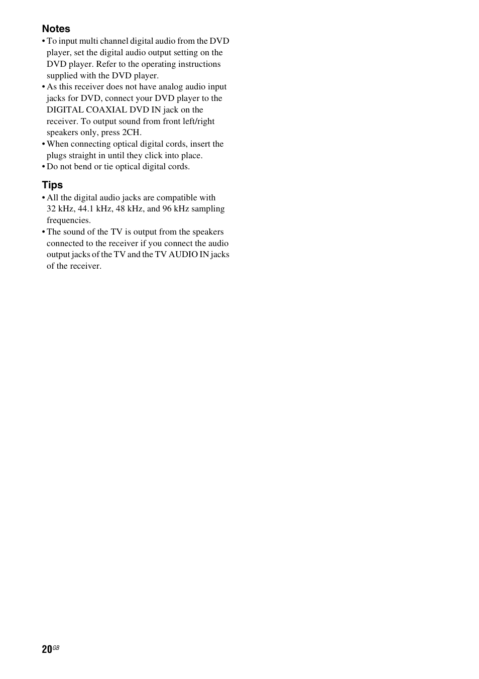 Sony HT-DDW790 User Manual | Page 20 / 64