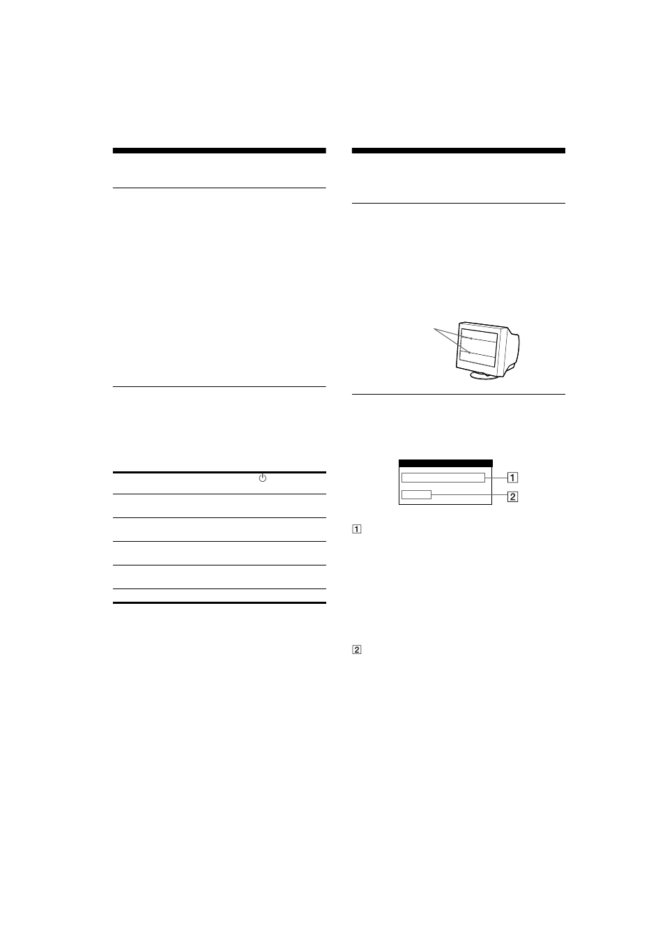 Technical features, Preset and user modes, Note for windows users | Power saving function, Troubleshooting, If thin lines appear on your screen (damper wires), On-screen messages, Preset and user modes power saving function | Sony CPD-G400 User Manual | Page 16 / 58