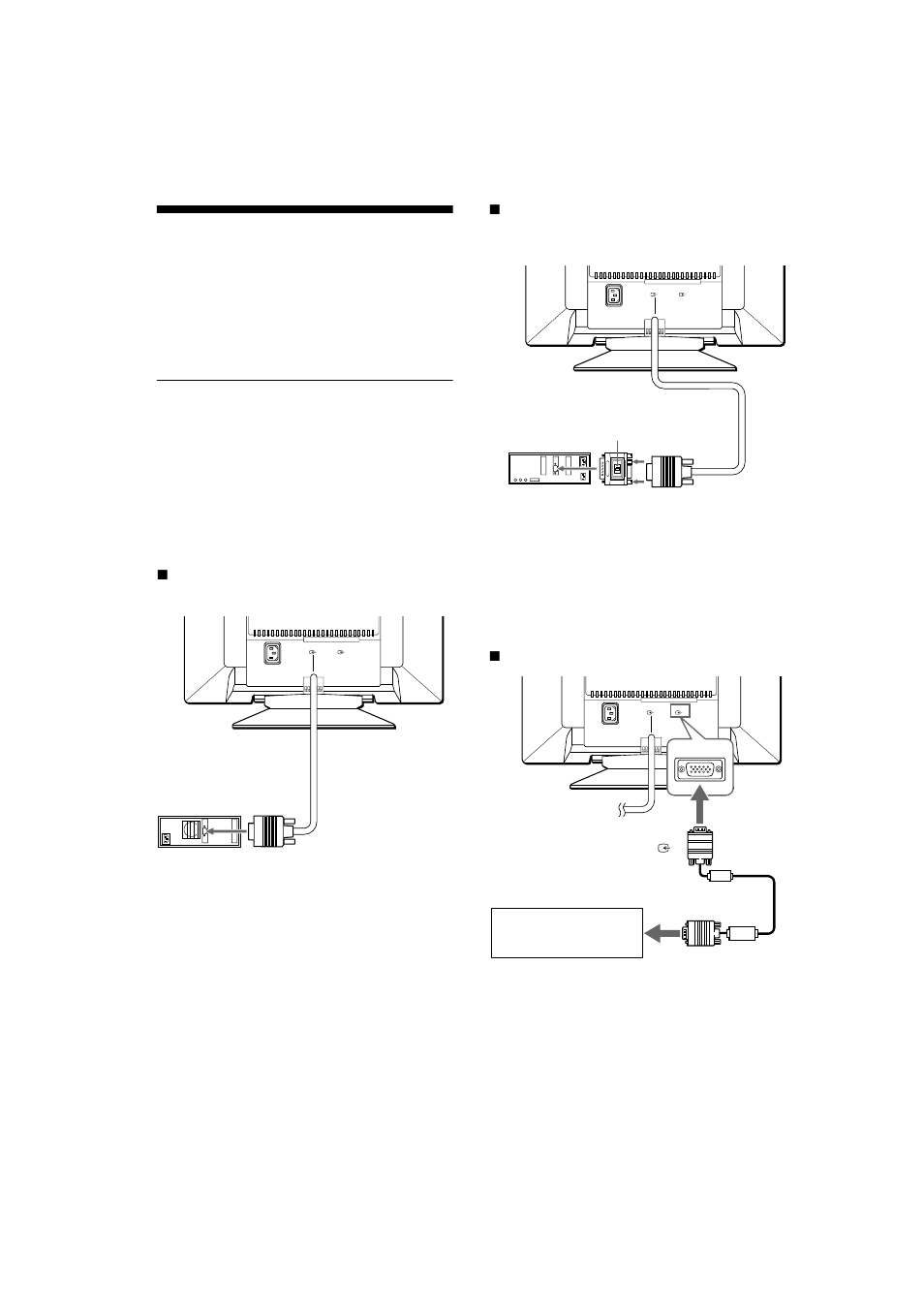 Installation, 1re étape: ra | Sony CPD-G400 User Manual | Page 24 / 58