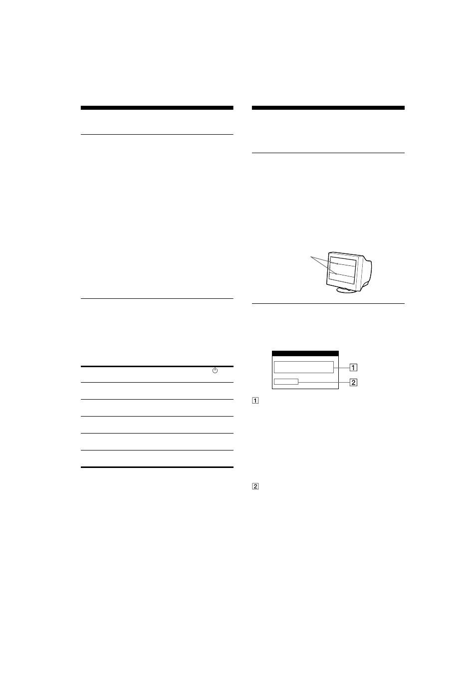 Características técnicas, Modos predefinidos y de usuario, Nota para los usuarios de windows | Función de ahorro de energía, Solución de problemas, Mensajes en pantalla | Sony CPD-G400 User Manual | Page 52 / 58