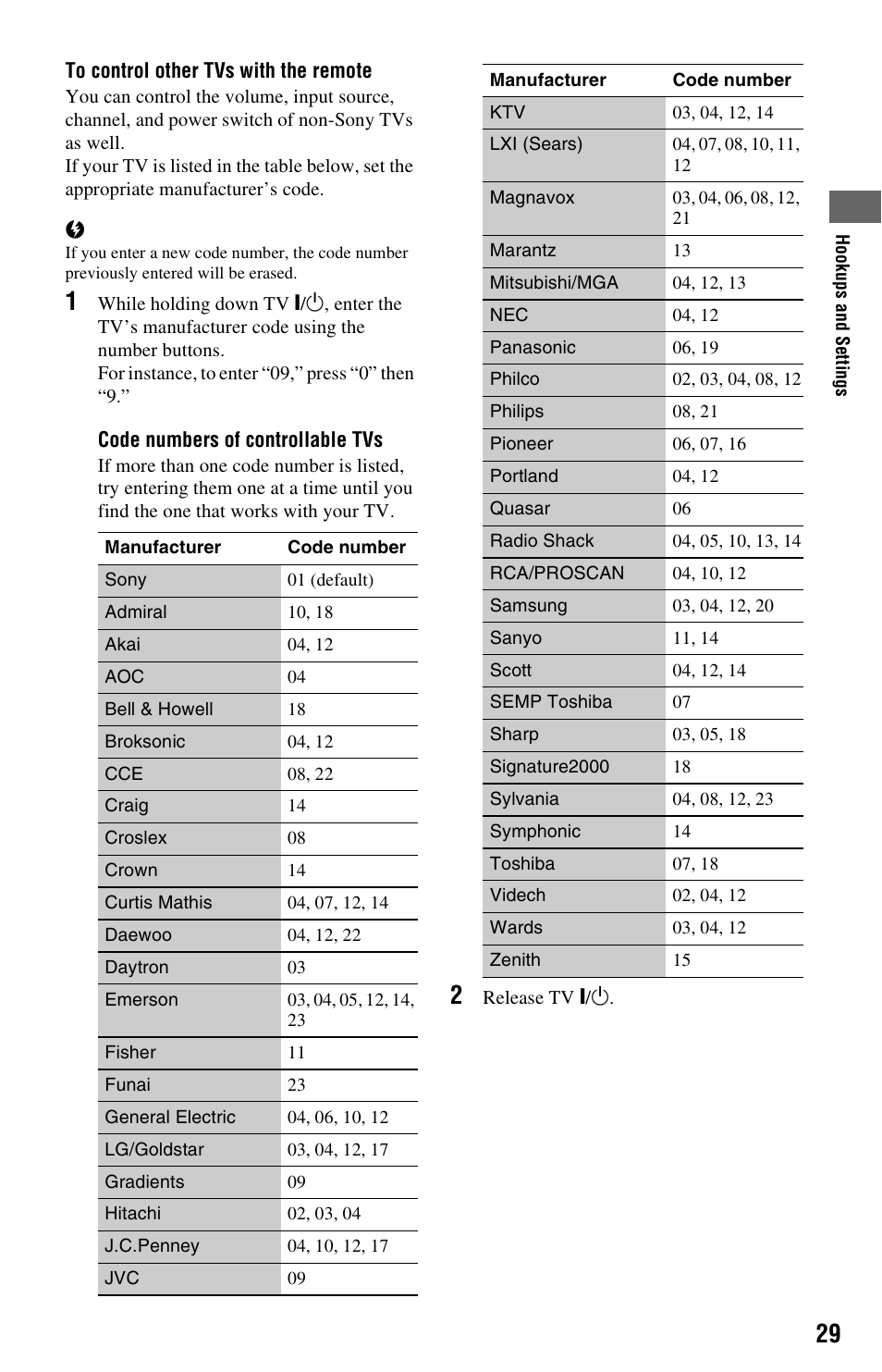 Sony BDP-S5000ES User Manual | Page 29 / 87