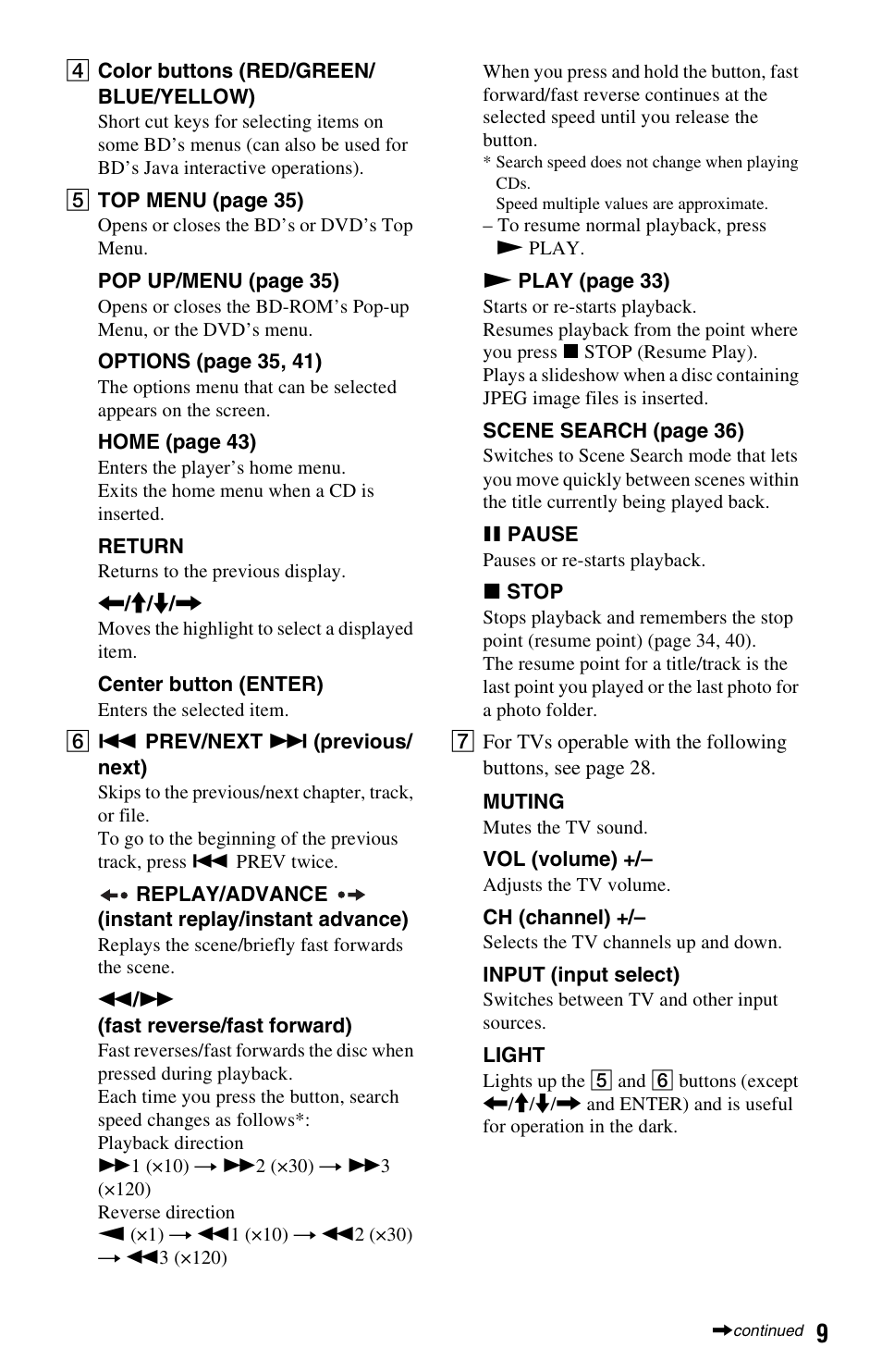 Sony BDP-S5000ES User Manual | Page 9 / 87