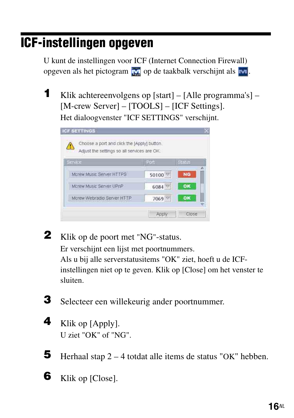 Icf-instellingen opgeven | Sony CPF-IX001 User Manual | Page 151 / 374