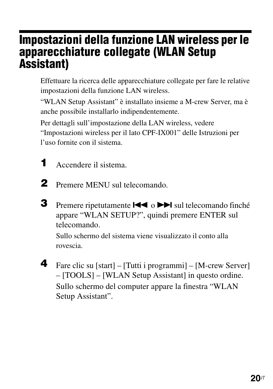 Collegate (wlan setup assistant) | Sony CPF-IX001 User Manual | Page 189 / 374