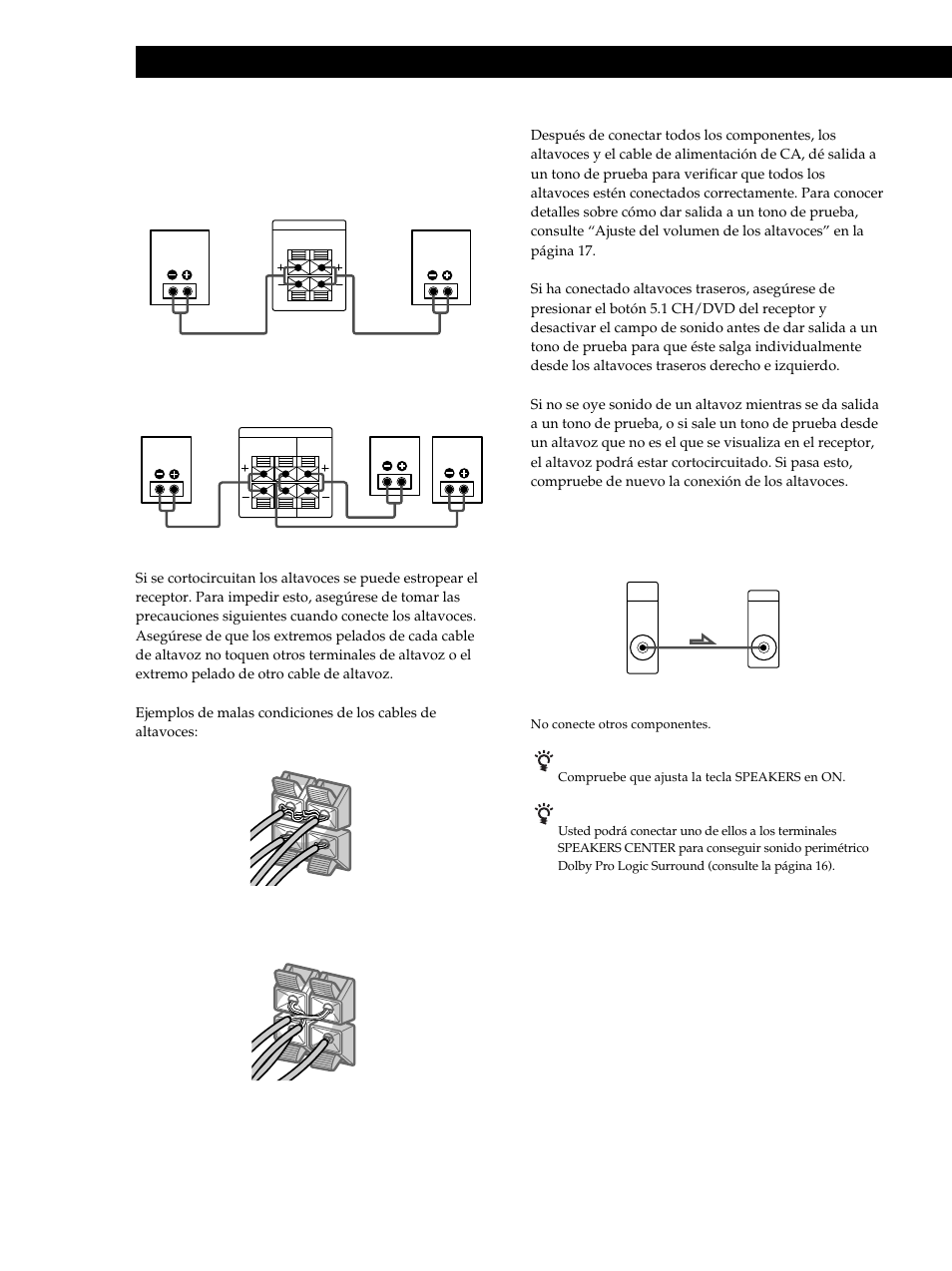 Preparativos, Conexiones, Qué hacer a continuación | Sony STR-DE345 User Manual | Page 58 / 76