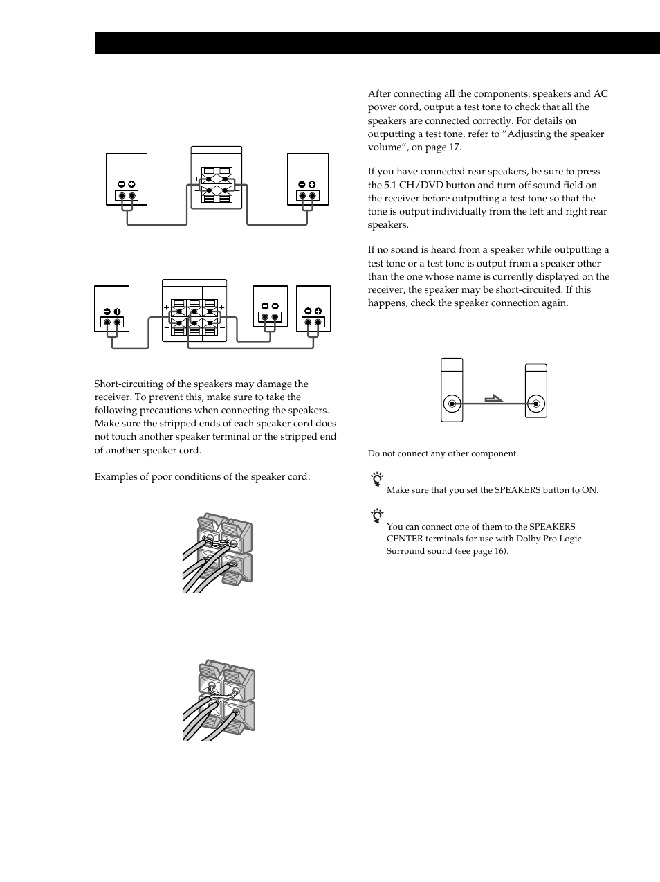 Getting started hookups, Where do i go next | Sony STR-DE345 User Manual | Page 8 / 76