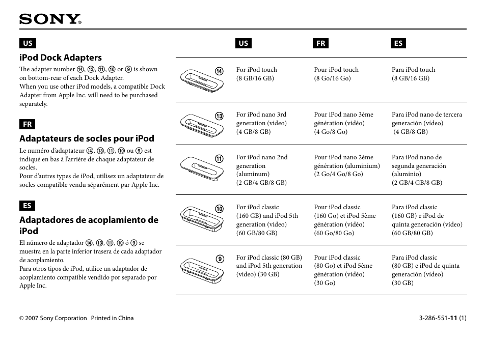 Sony TDM-iP10 User Manual | 1 page