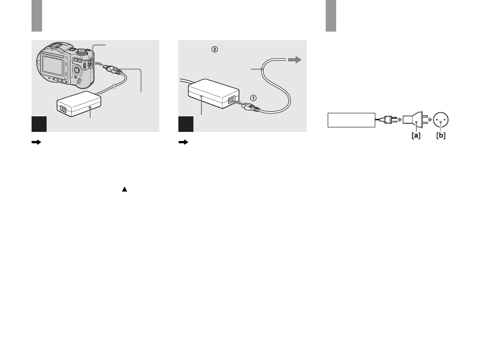 Using an external power source, Using your camera abroad | Sony MVC-CD500 User Manual | Page 14 / 132