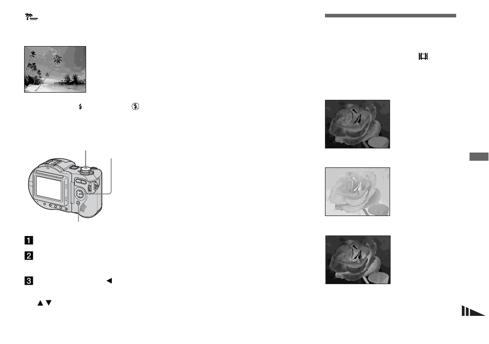 Adding special effects — picture effect, Adding special effects, Picture effect | Sony MVC-CD500 User Manual | Page 65 / 132