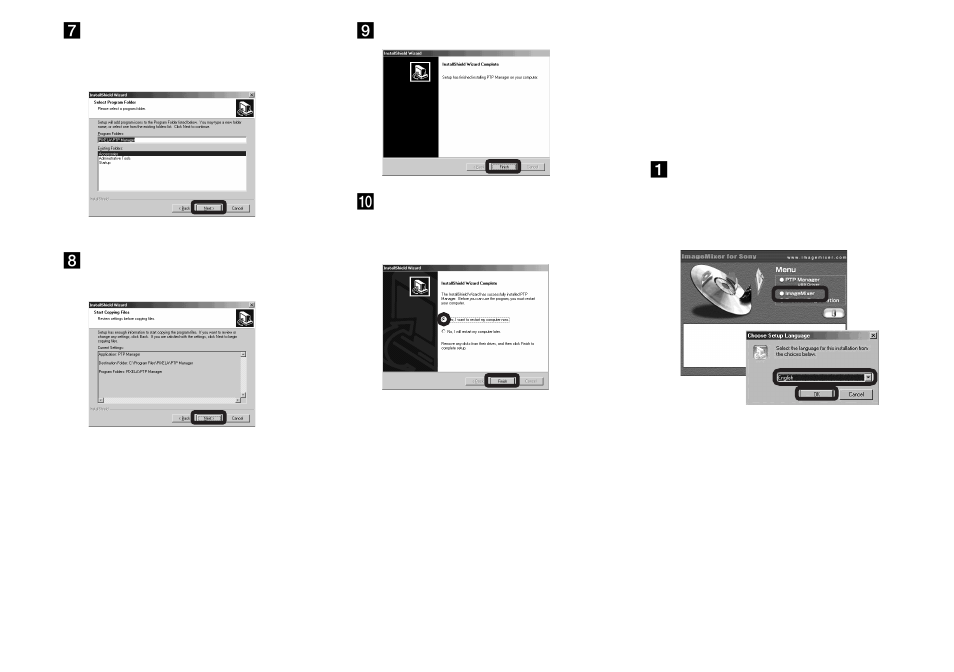 Installing “imagemixer | Sony MVC-CD500 User Manual | Page 92 / 132