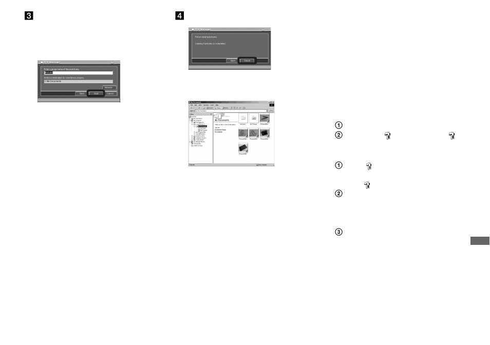 When the ptp manager does not start up, When the ptp manager does not, Start up | Sony MVC-CD500 User Manual | Page 95 / 132