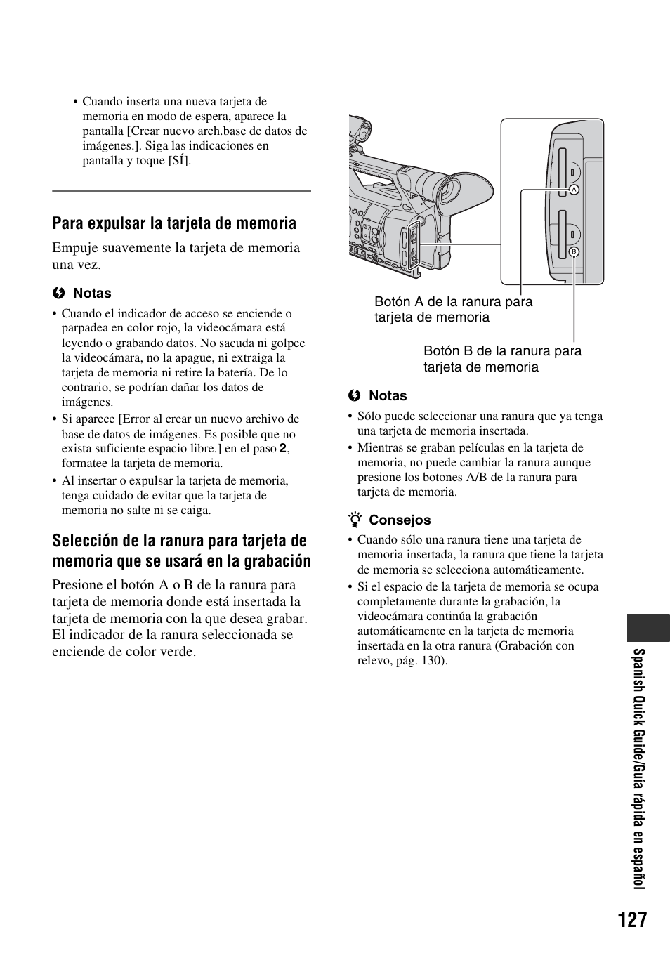 Sony HDR-AX2000 User Manual | Page 127 / 132