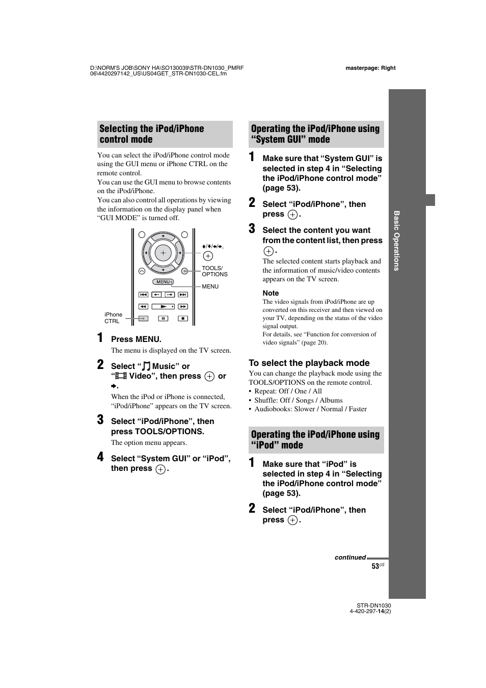 Sony STR-DN1030 User Manual | Page 53 / 132